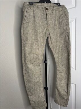 Men's Slim Chinos in Light Tan